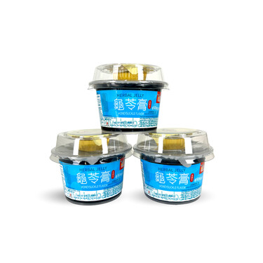 Eagle Coin Herbal Jelly (Honeysuckle Flavor) (220g x 3 Cans)